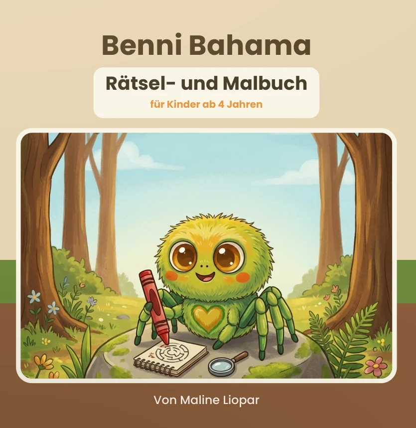 Cover: Bennis erstes Rätsel- und Malbuch