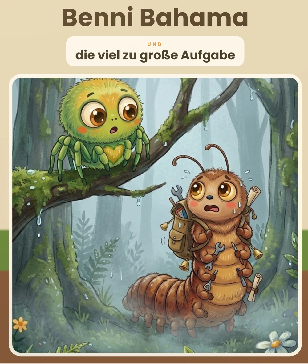 Cover: Benni Bahama und die viel zu große Aufgabe