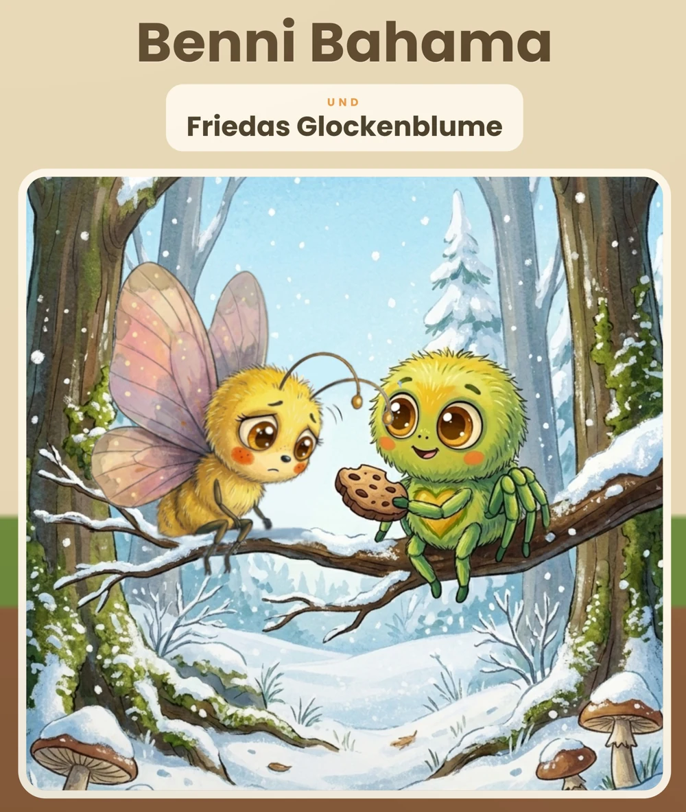 Cover: Benni Bahama und Friedas Glockenblume